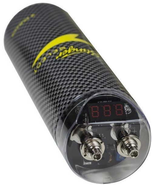 Stinger Select SSCAP2M 2 Farad Power Capacitor 12V Car Stereo Digital Power Cap