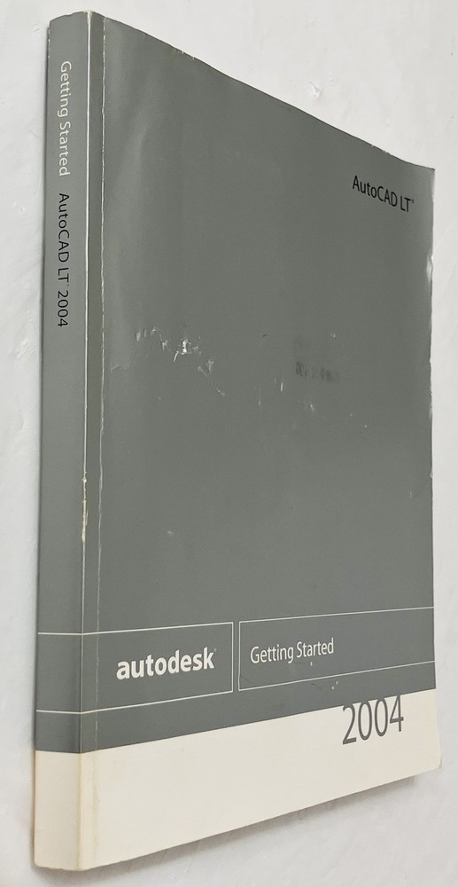 AutoCAD LT 2004 Getting Started Guide + Quick Reference Card Vintage Manual Only