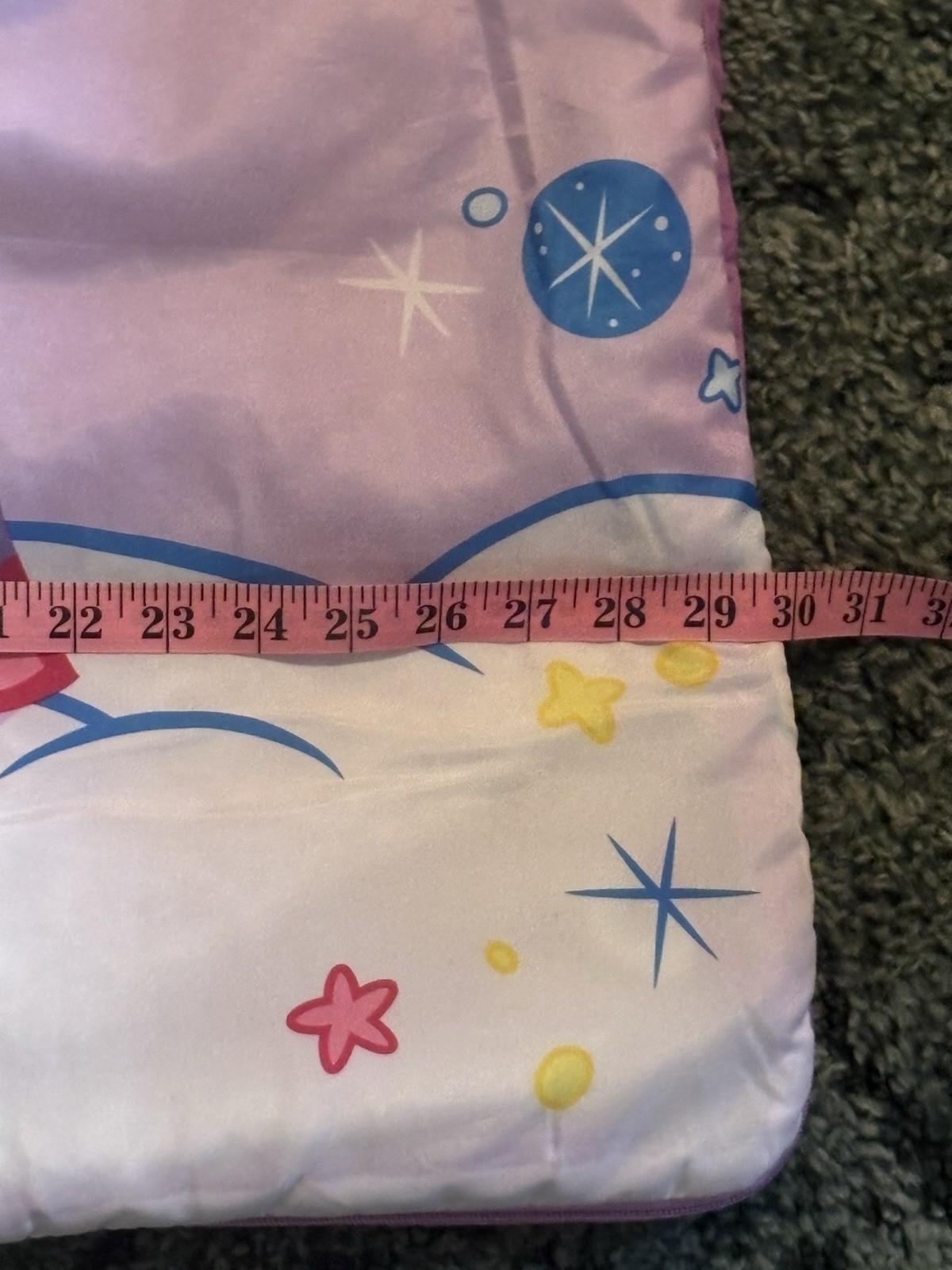 Dora The Explorer VTG Sleeping Bag True Princess Bright Colors 30 By 57 E