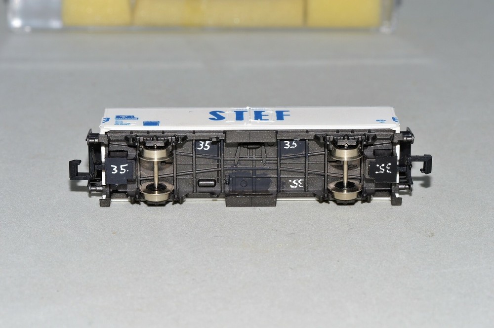 N Scale Rivarossi Atlas STEF Refrigerated Box Freight Car