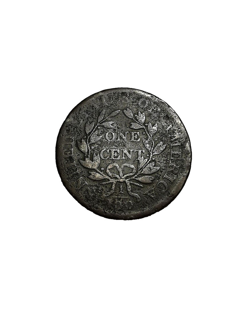 1803 US Draped Bust Large Cent Coin S-260