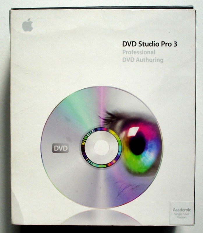 Apple DVD Studio Pro 3 Professional DVD Authoring, Academic, Boxed