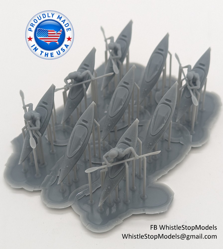 HO Scale Kayaks HO1003