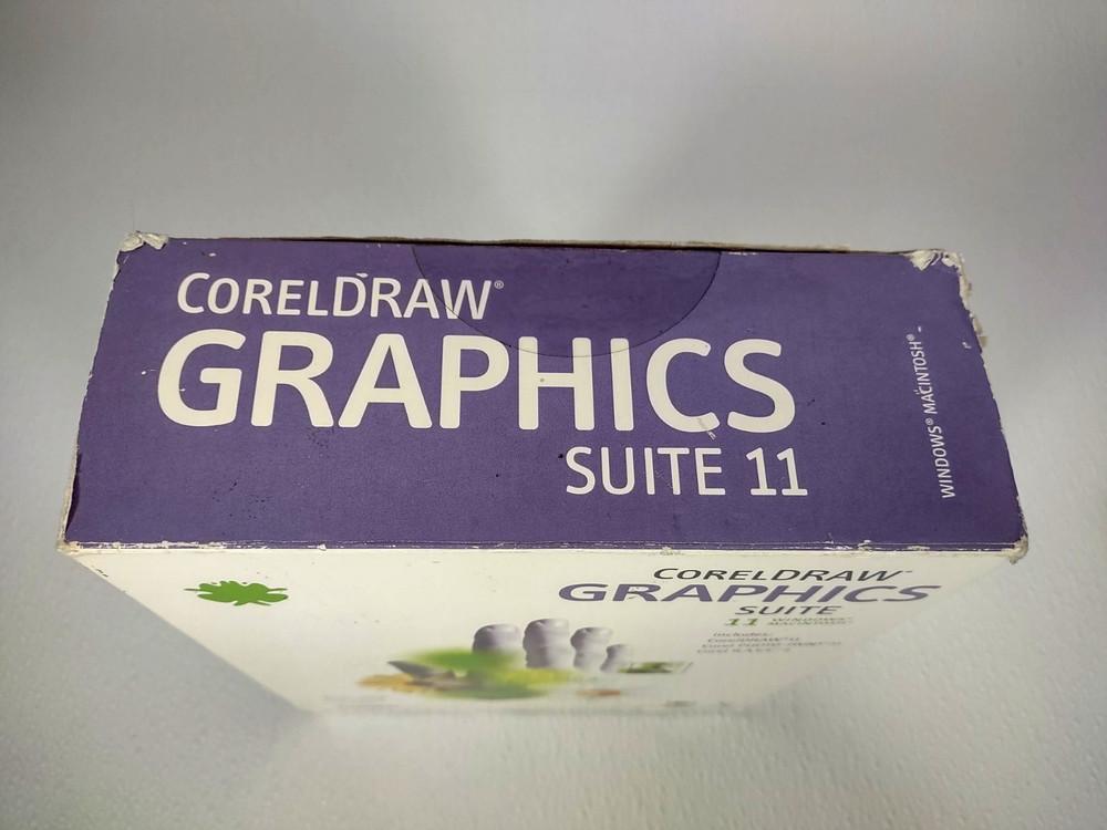 NOB Corel Draw Graphics Suite 11 (Retail) - Full Version for Mac, Windows