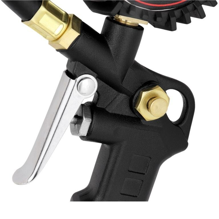 Milton® Digital Tire Inflator / Pressure Gauge, 0-250 PSI, 14" Air Hose, Lock-on