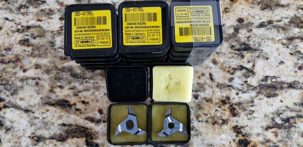 PH HORN 1350-4117REL TURNING CUTTING INSERTS *2PCS*