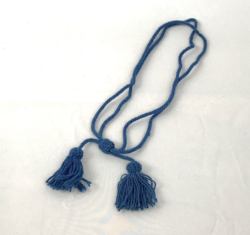 Blue Wool Hat Cord - Infantry