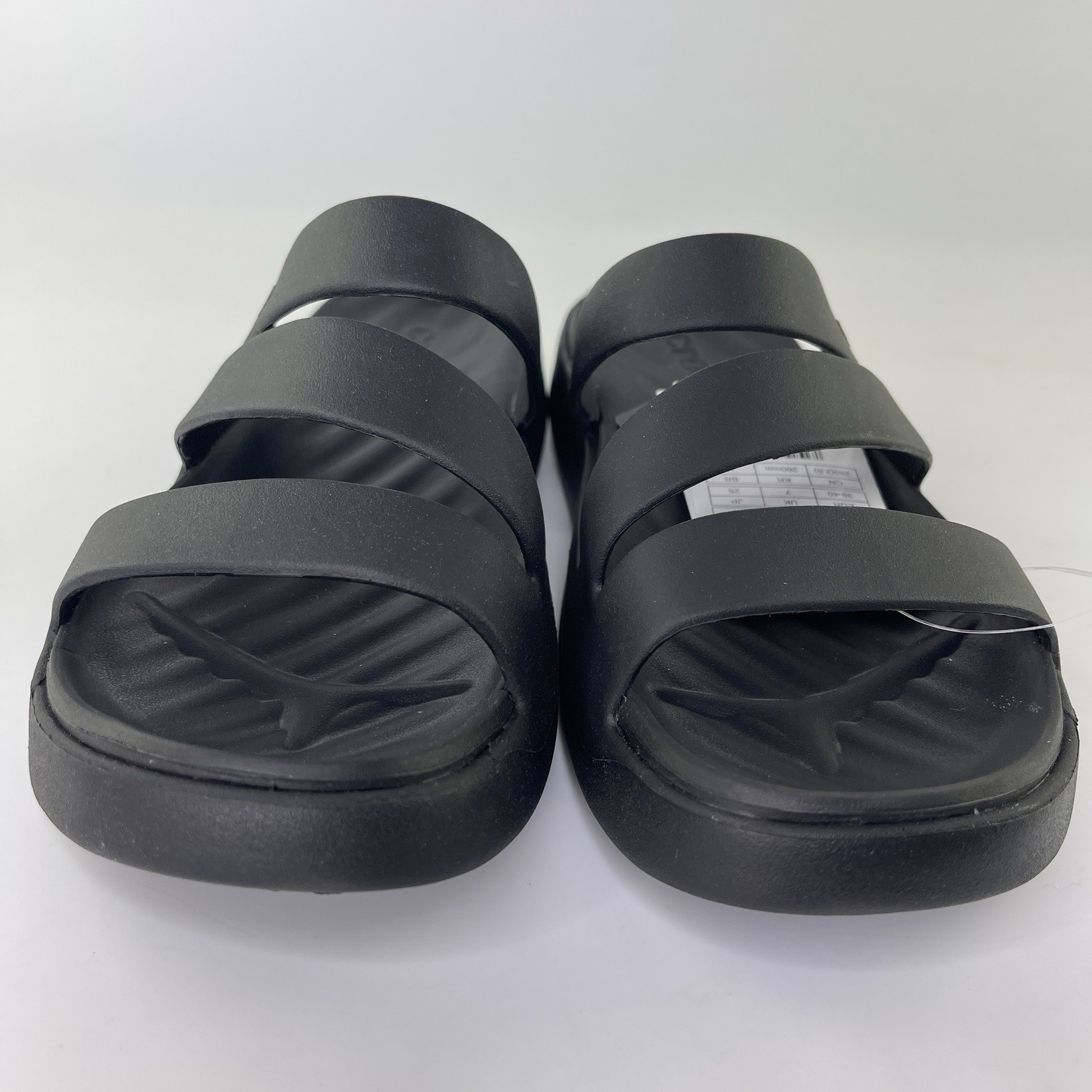 Crocs Getaway Strappy Slip On Sandals Black Womens Size 9