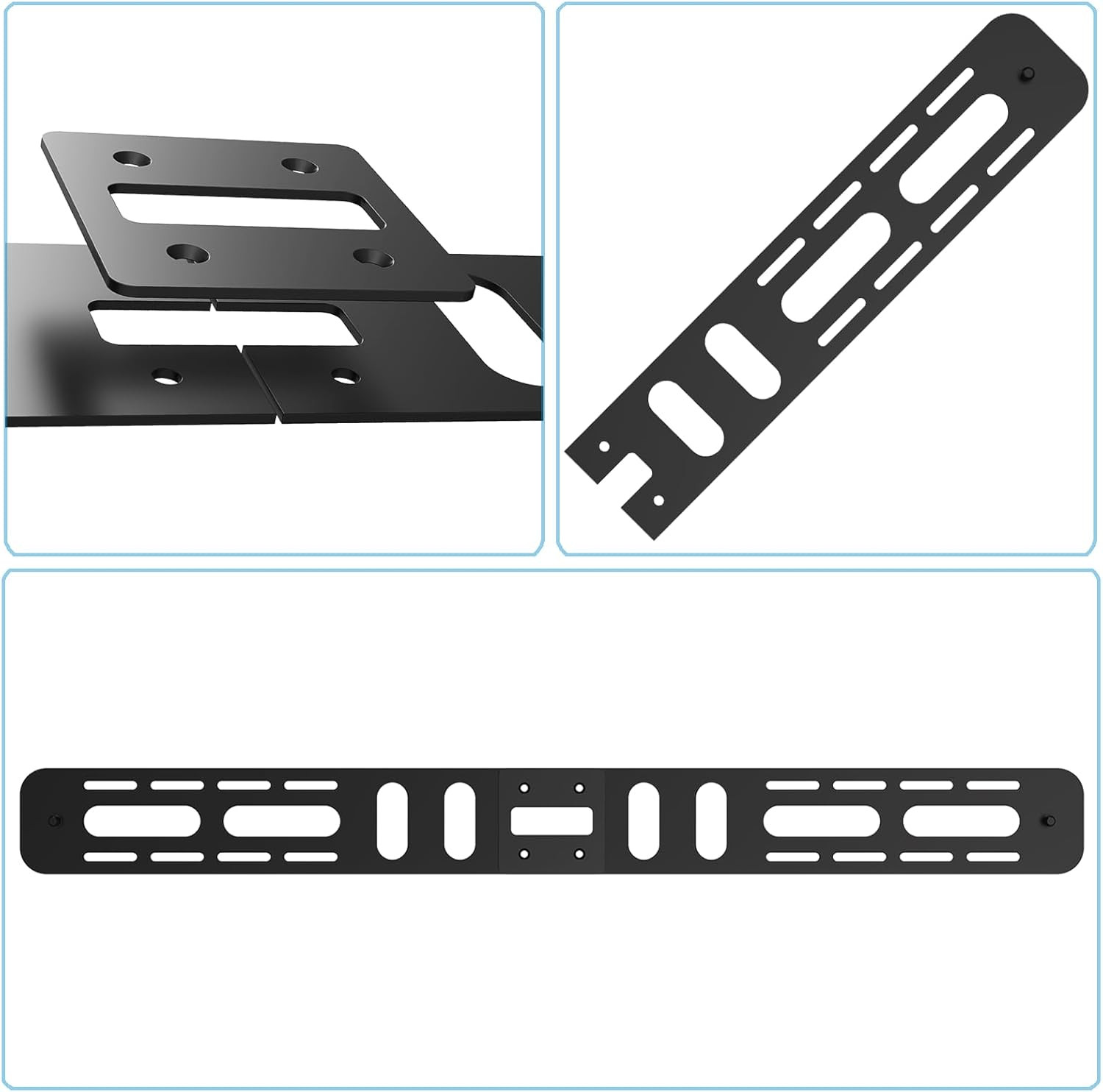 Wall Mount for Sonos Playbar Mount Bracket with Mounting Accessories for Sonos P