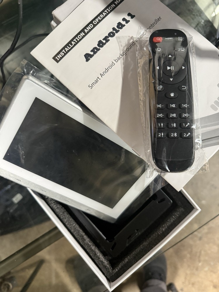 In-Wall Touchscreen Music Amp