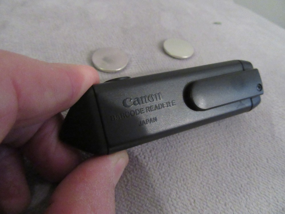 Canon Barcode Reader E for EOS 10 100 Seldom Used, but I have no way to test.