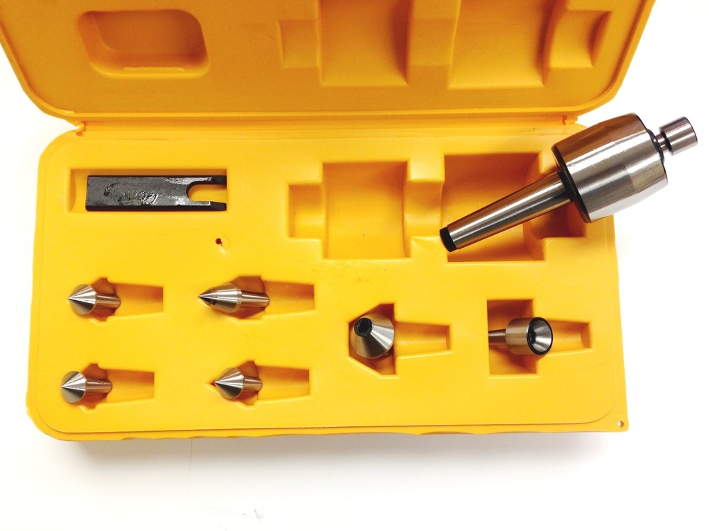 9 PIECE MT3 MULTI-SHAPE INTERCHANGEABLE TIP LIVE CENTER SET (3900-5021)