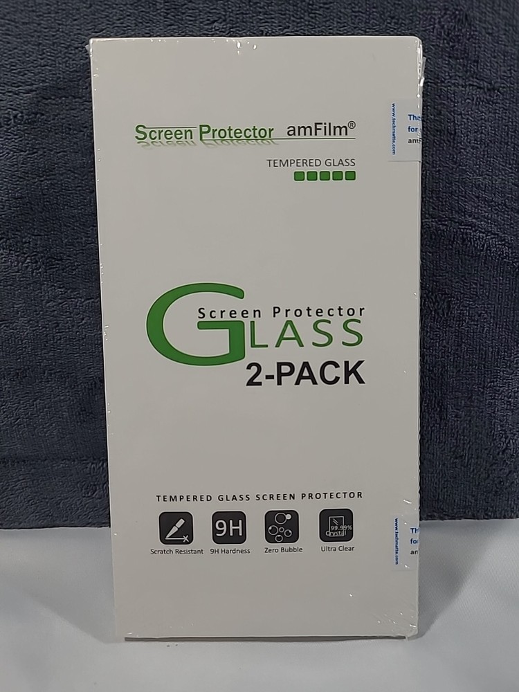 amFilm Nintendo Switch Premium Tempered Glass Screen Protector (2 Pack)