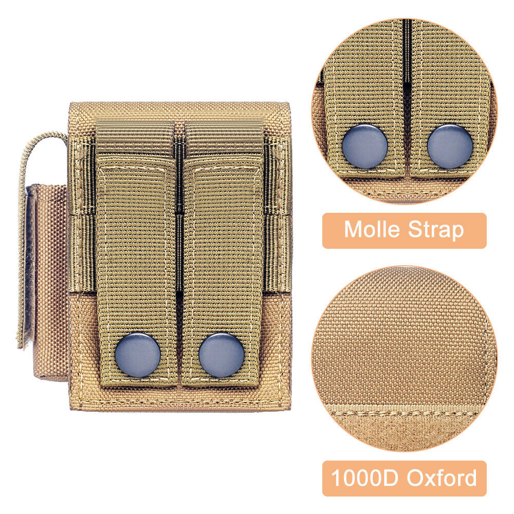 Tactical Storage Cigarette Pouch Mini Wallet EDC Gadget Waist Pack Combination