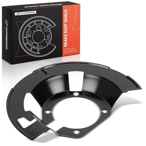 Front Driver Side Brake Dust Shield Compatible with Dodge Models - Front Left