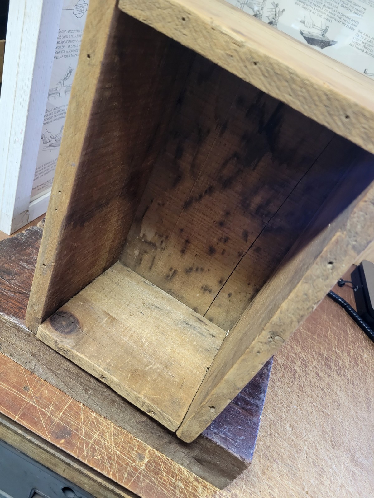 Antique The Stanley Works, Stanley Hardware, Shipping Crate