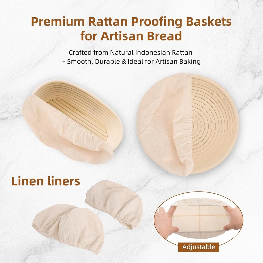 Sourdough Starter Kit Sourdough Bread Baking Supplies Bread Proofing Basket
