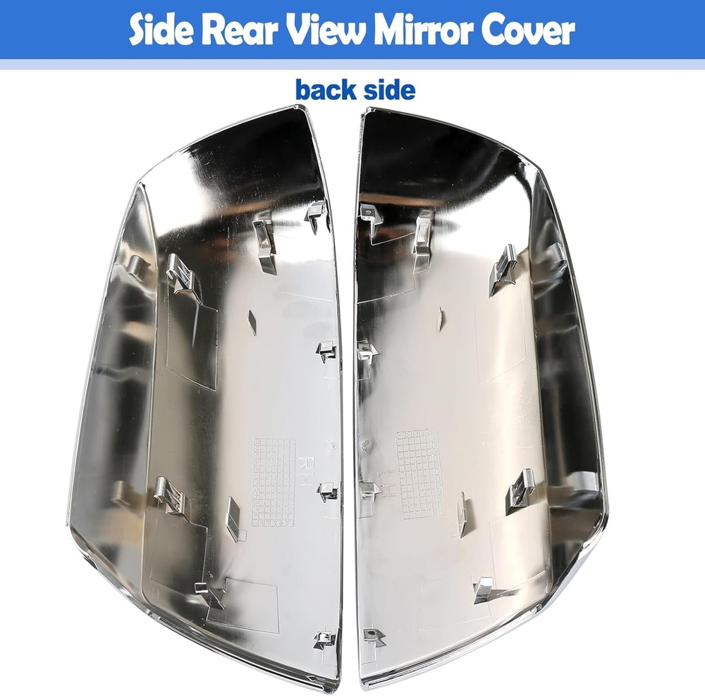 Outer Rear View Mirror Cover Cap Front Driver Passenger Side for Tundra Chrome