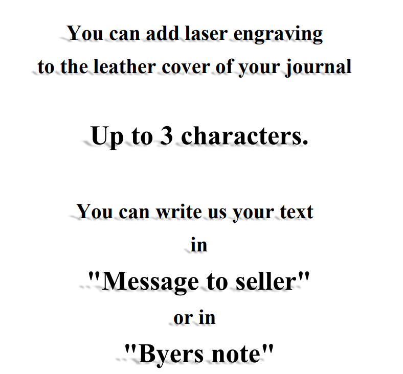 Personalized Leather Journal With Small Defects Handmade Deckle Edge Paper