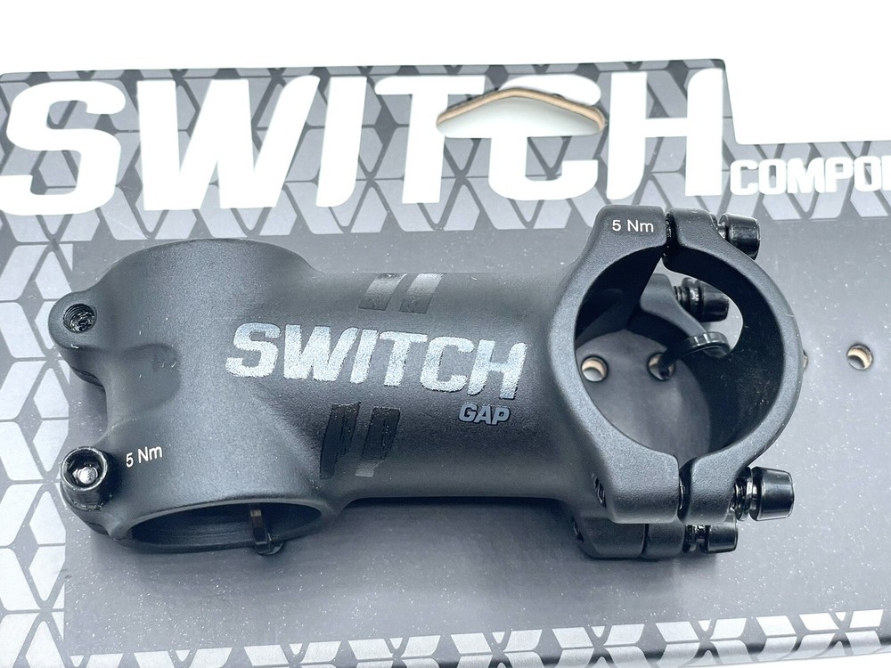 Switch Components Gap Stem 70mm / 31.8 Clamp / 1-1/8” Steerer / -7 Degree