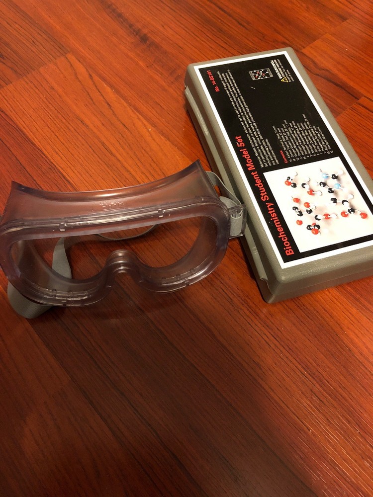 Chemistry Goggles And Organic Model Set