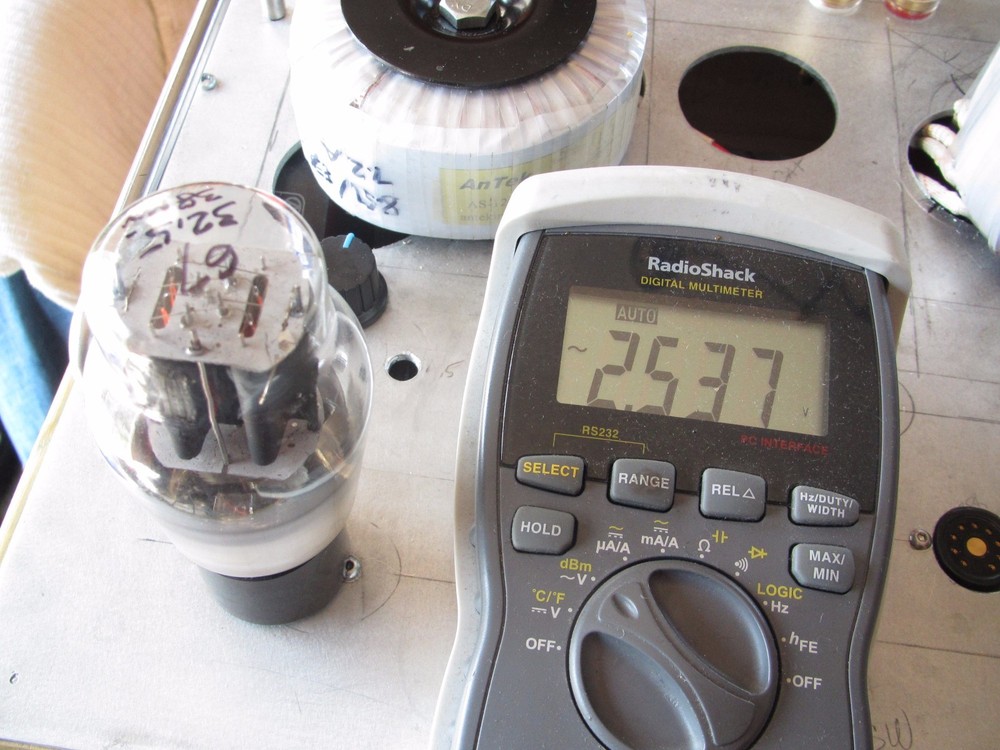 AC VOLTAGE  Filament /VARIAC CONTROLLER