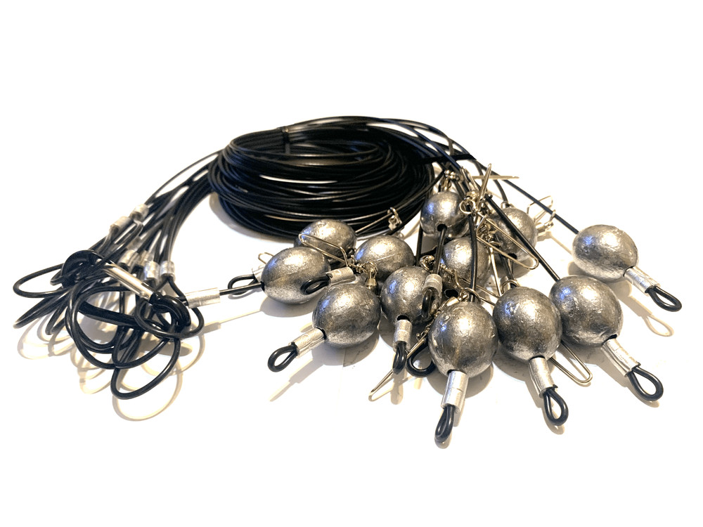 24" 8oz Egg Sinker Texas Decoy Rigs