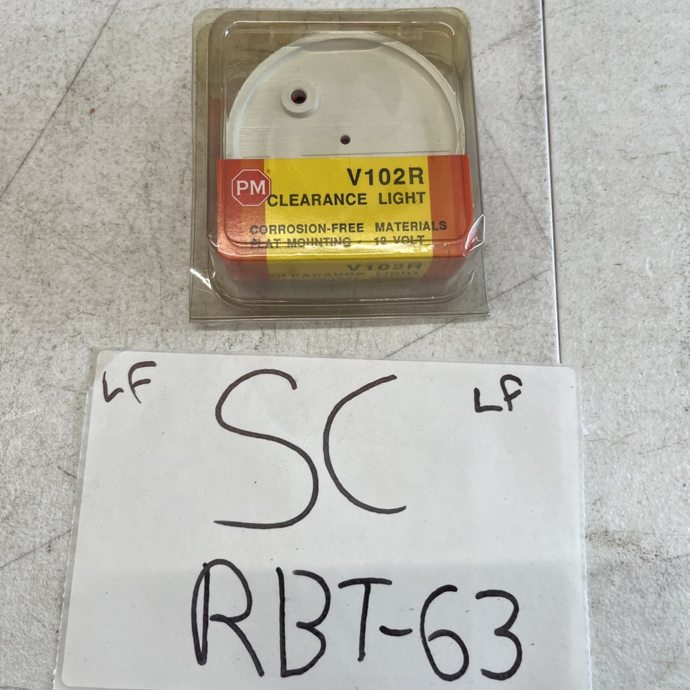 Peterson Manufacturing V102R Red Surface Mount Light
