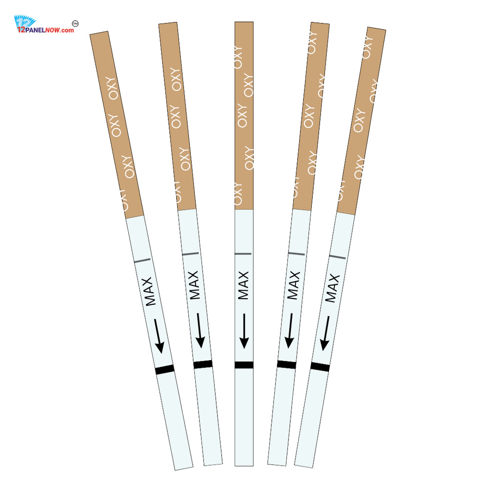 [25 Pack] OXY/Oxycodone Urine Drug Test Strips, Easy-Use, Accurate,