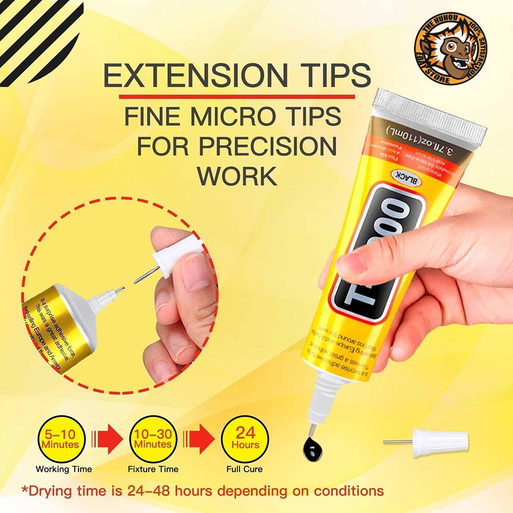 T-7000 Rhinestone Black Glue Multi-purpose For Jewelry Glass Phone Waterproof