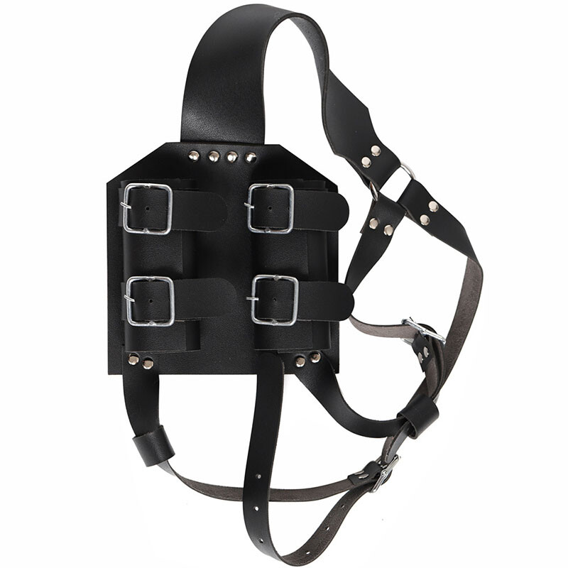 Medieval Double Sword Shoulder Back Sheath Scabbard Holder Warrior Shoulders.