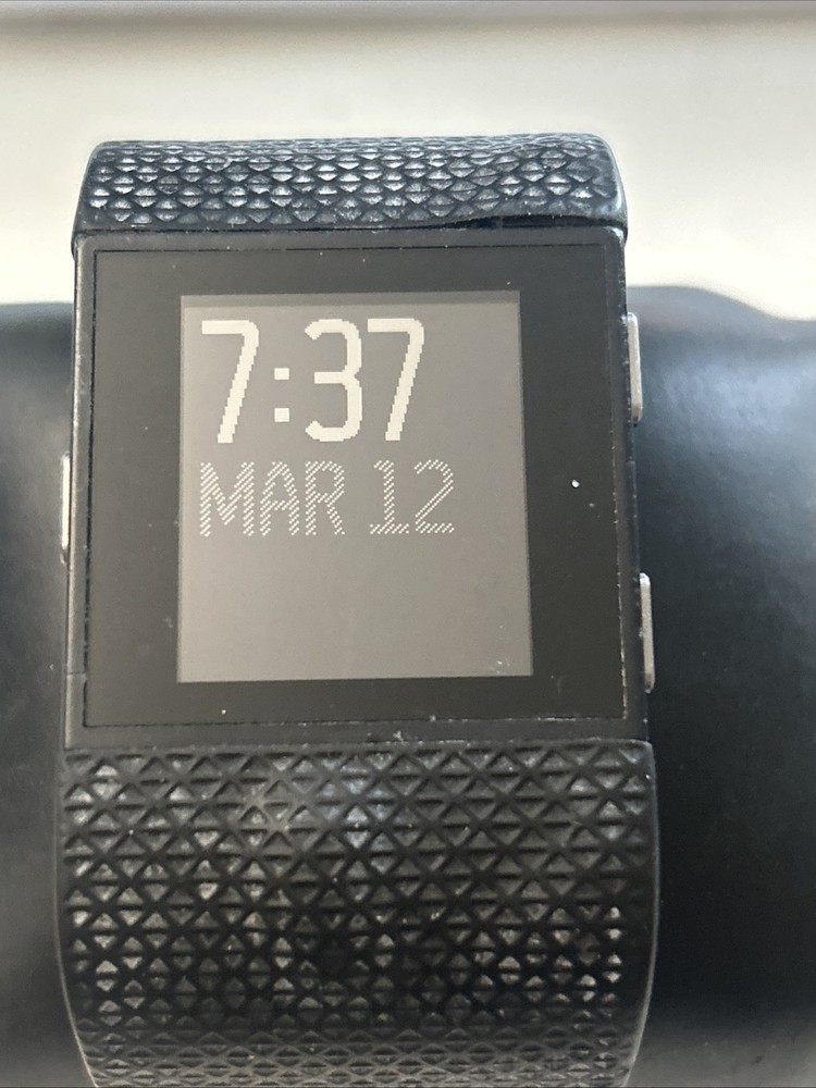 Fitbit Surge Wristband Activity Tracker, Large - Black