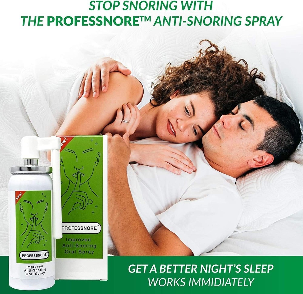 Mint Flavored Snoring Solution Twin Pack