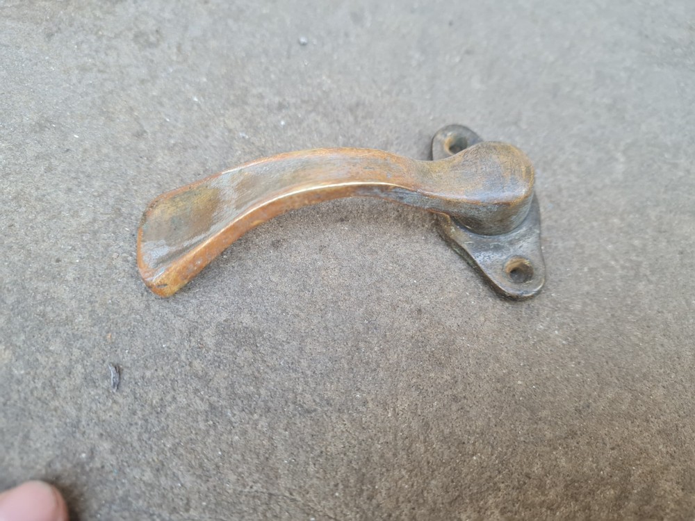 One Single Old Antique Brass Handle Door/window? Sash