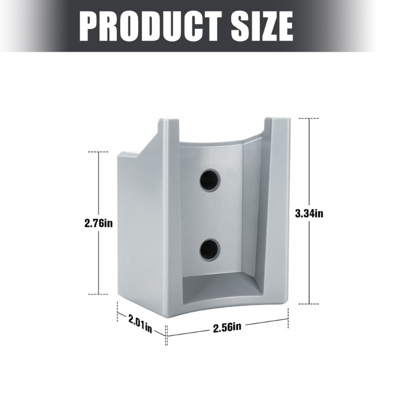 Space Saving Vertical Blower Wall Mount Heavy Type Plastic Blower Brackets