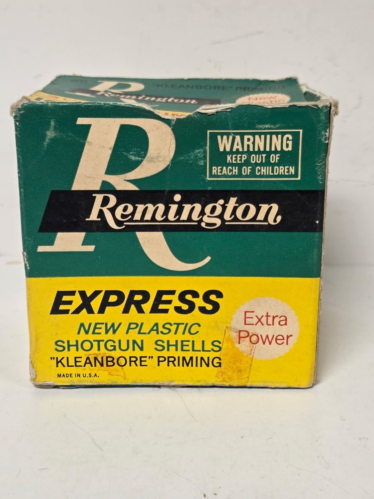 Empty Remington Express 10 Ga Shotgun Shell Box