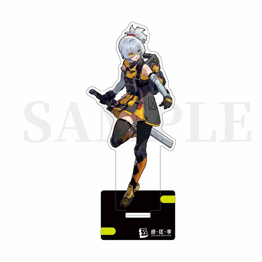 Acrylic Standing Sign Zenless Zone Zero Standing Board Stand Figure Decor