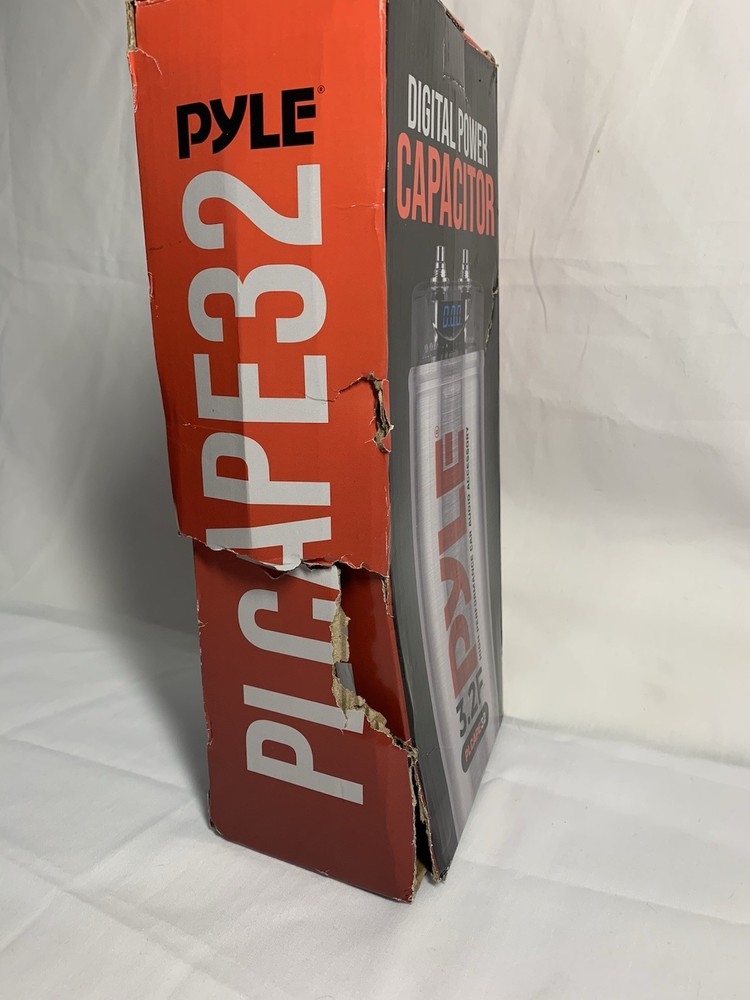 Pyle 3.2 Farad Digital Power Capacitor High Performance Car Audio Accessory