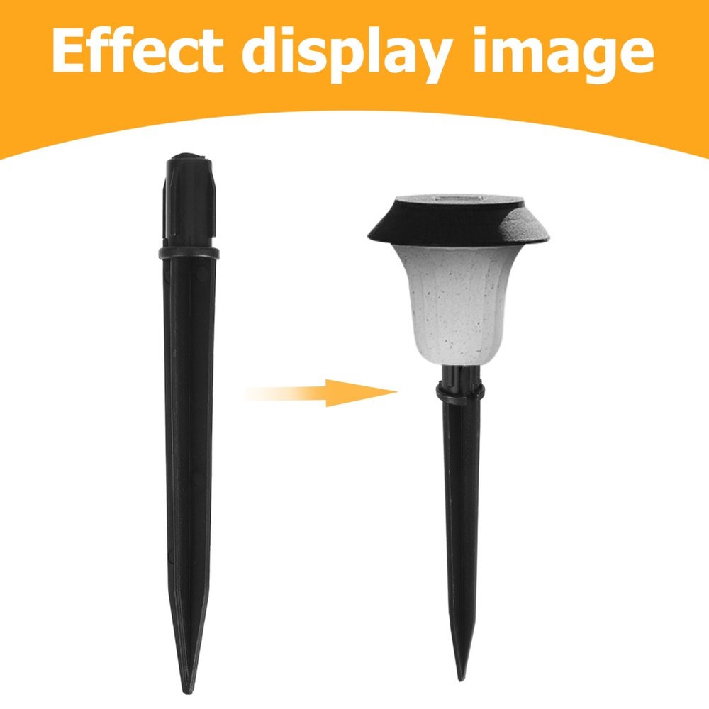 20 Pcs Plastic Lights Replacement Stakes Landscape Spike Solar Part