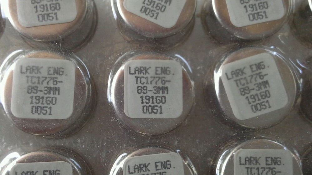 20 Pcs. Lark Eng TC1776-89-3MM LARK ENGINEERING