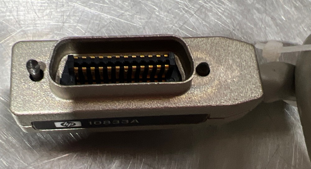 HP 10833A 1M Specialized HPIB GPIB Cable 10833A. Used Surplus