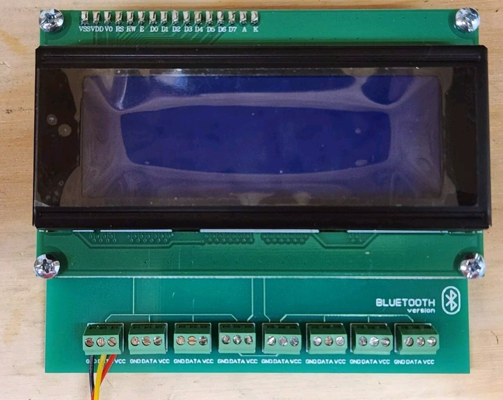 8CH Temperature Data Logger Recorder RTC -55...+125 C Bluetooth DS18B20 Wireless