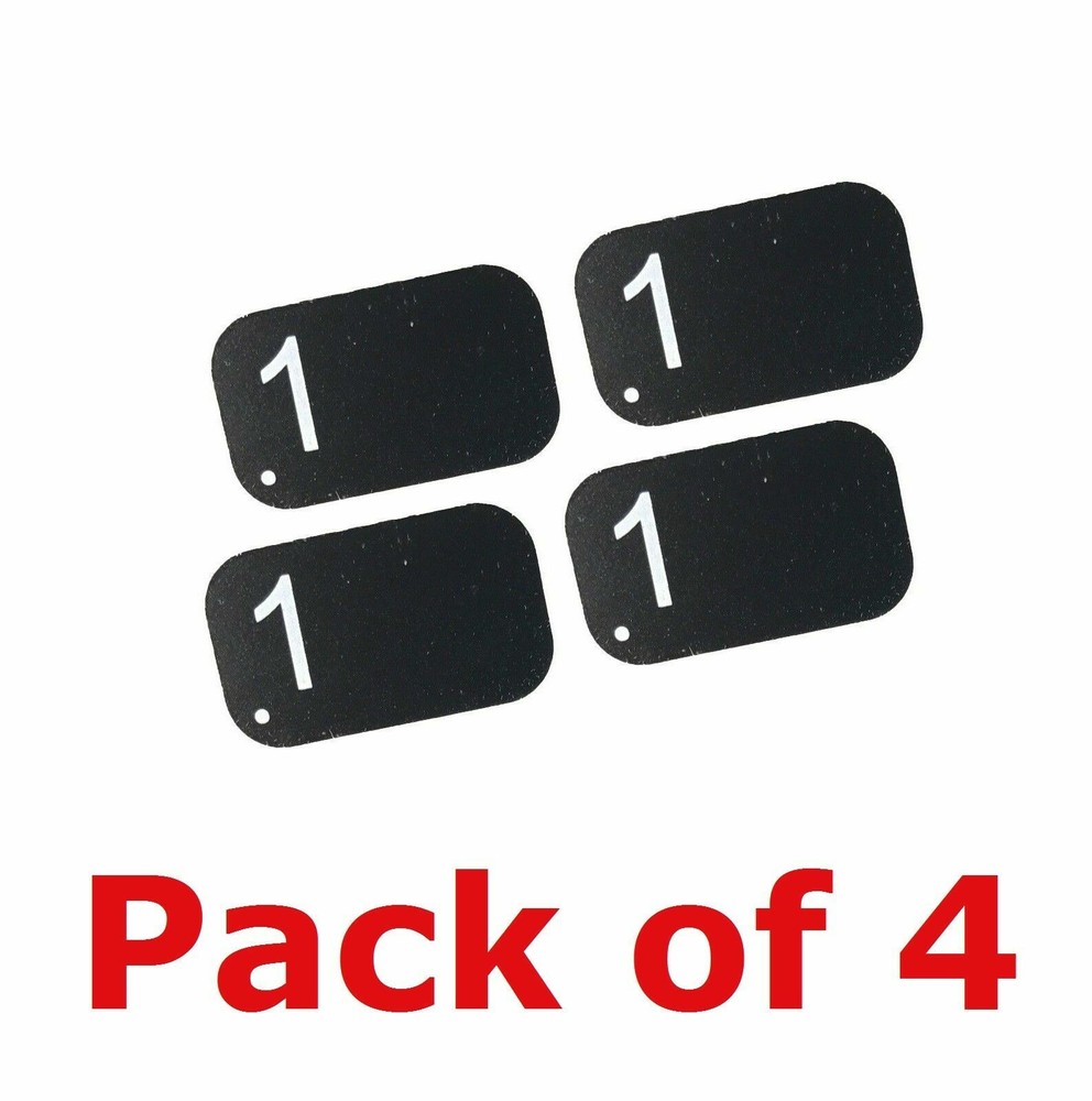 4 Pack Size #1 Air Techniques Type X-Ray Phosphor Plates PSP