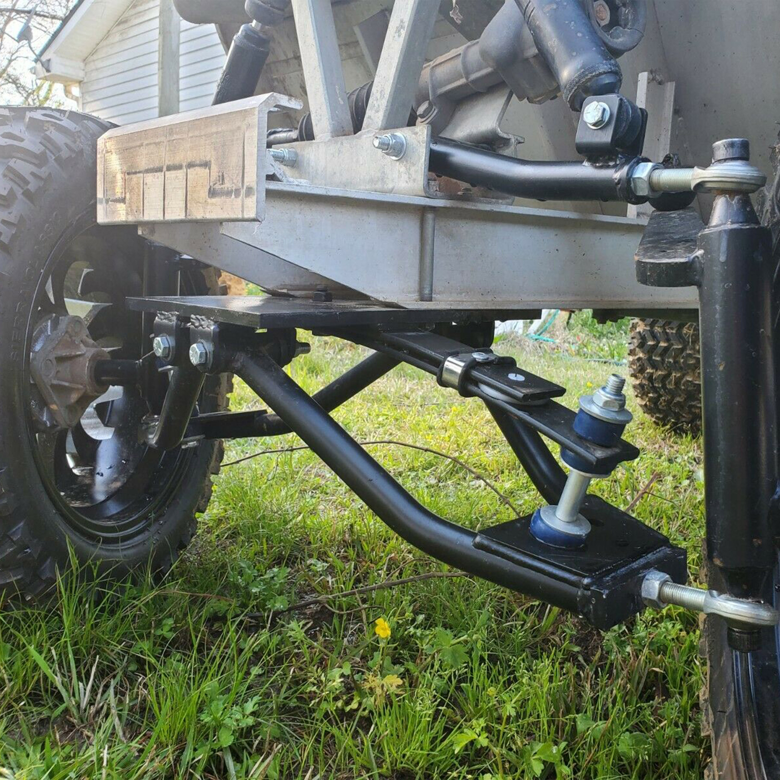 6" Double A-Arm Golf Cart Lift Kit For Club Car DS 1982-2003 Elec&Gas 23" Tire