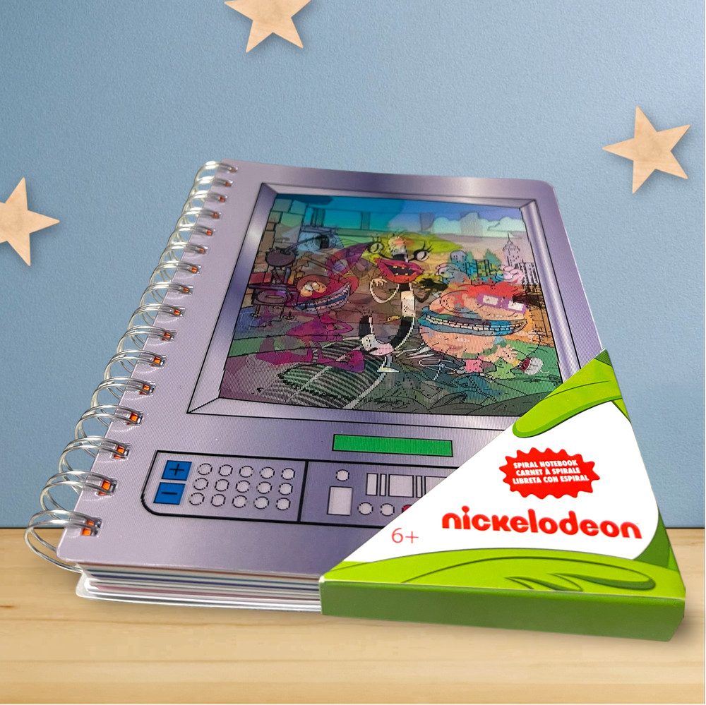Nickelodeon Rewind Lenticular Tabbed Journal