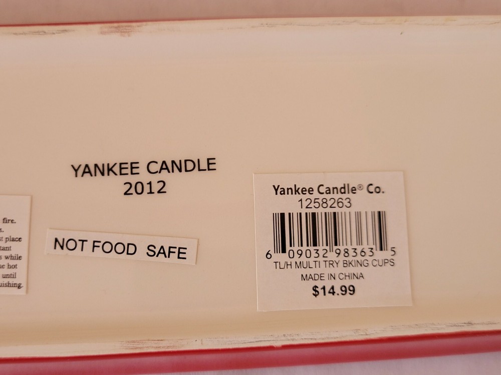 2012 Yankee Candle Multi Baking Cups Tealight Tray - NEW