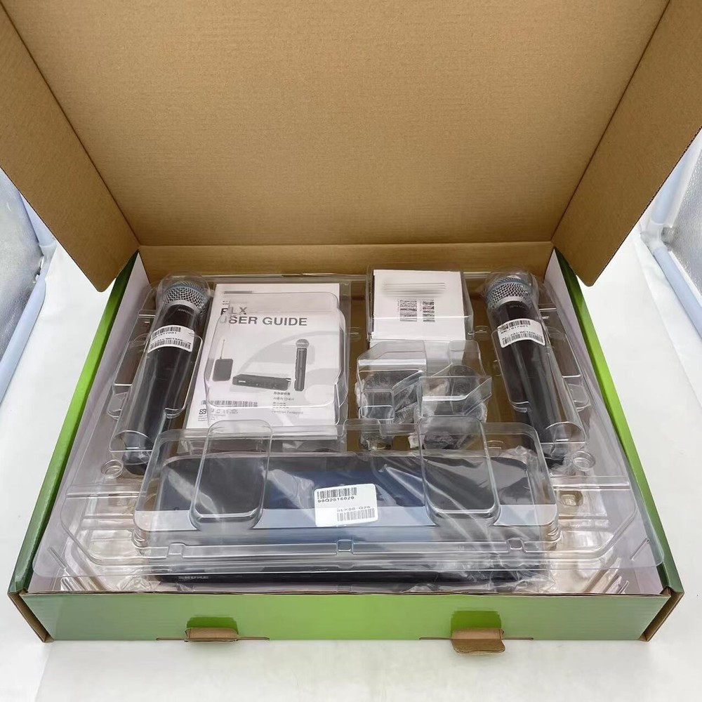 Shure Handheld Wireless Microphone System Come with 2 Microphone BLX288/BETA58A