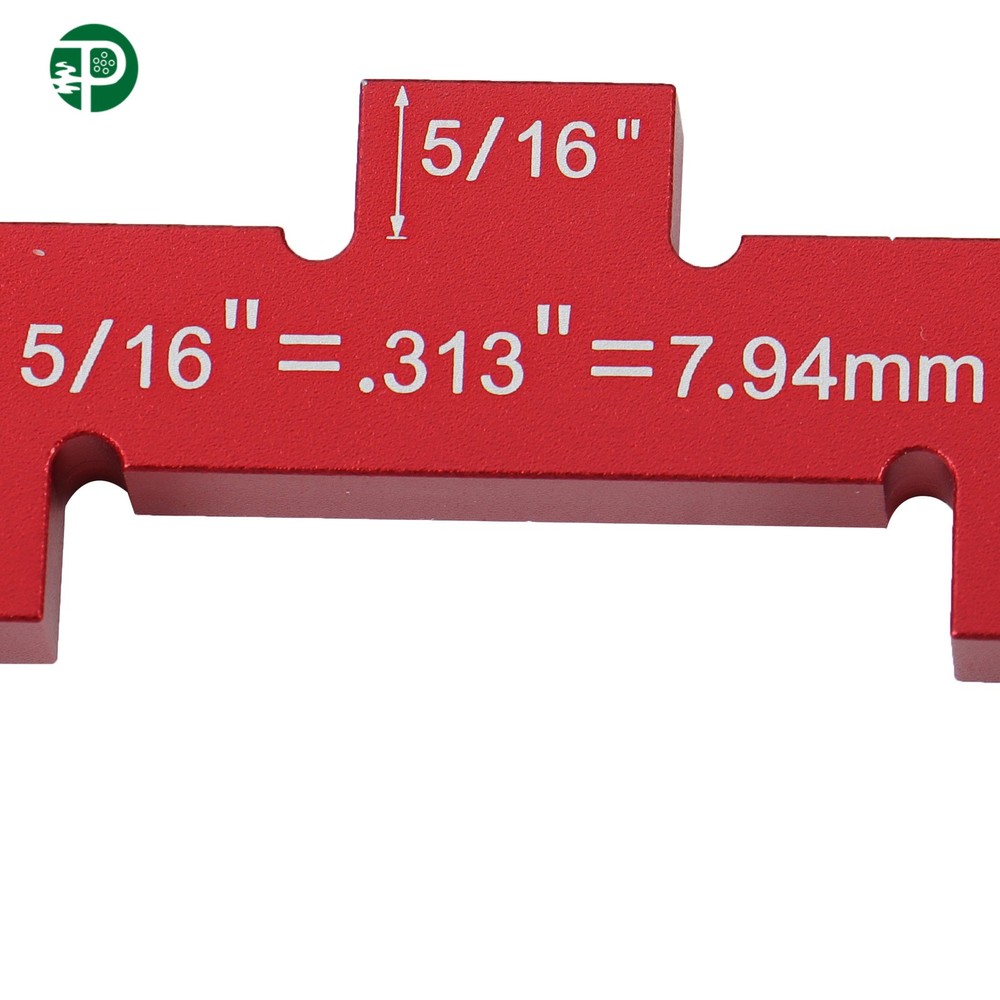 14 × Precision Aluminum Setup Blocks Height Gauge Router Table Setup Bars US