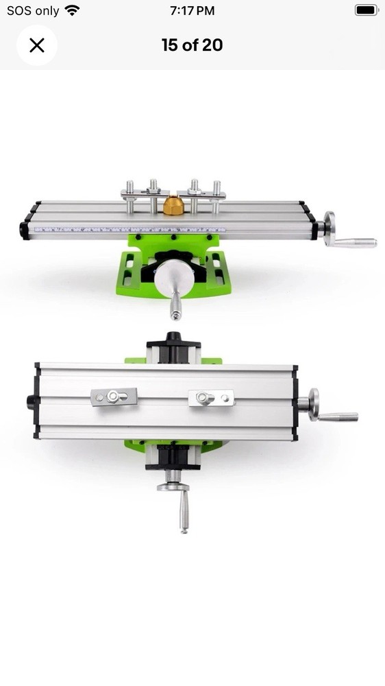 Drill Vise Fixture Working Table Mini Precision Milling Machine Worktable