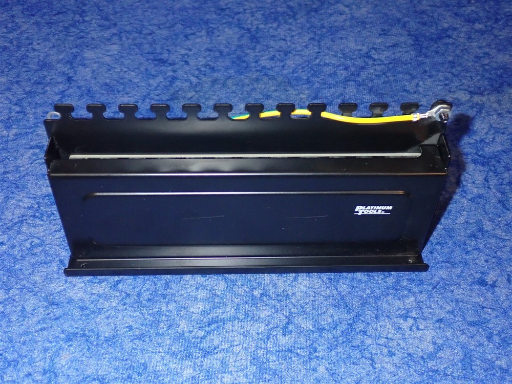 Platinum Tools 12-Port Cat6 Shielded Wall Mount Patch Panel (H22)